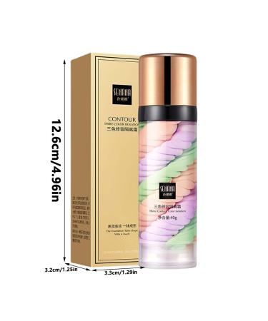 Step Color Corrector & Tricolor Isolation Cream - Face Makeup Primer Invisible Pore Moisturizer & Concealer Foundation | Teksome International Shipping - Buy Online on SooperMarket.com