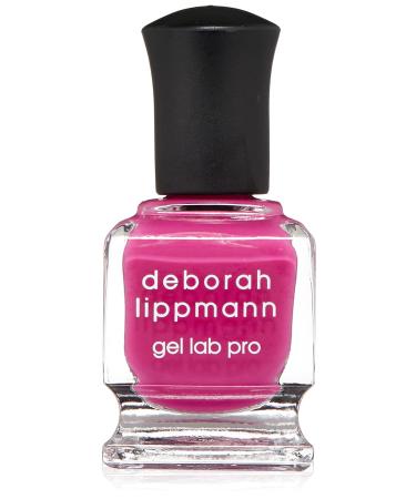 Deborah Lippmann Gel Lab Pro Nail Polish | Treatment Enriched for Nail Health, Wear, and Shine | No Animal Testing, 10 Free, Vegan | Pink Colors Freedom - full coverage bluish fuchsia crème