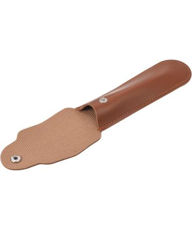PATIKIL Leather Razor Protective Case | Double Edge Razor Sheath | Travel Shaving Device Protection - Brown - Buy Online on SooperMarket.com