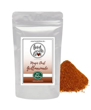 FWL Food with Love BBQ Rub Magic Dust Art/Barbecue Marinade Dry Rub/Dry Marinade 250g