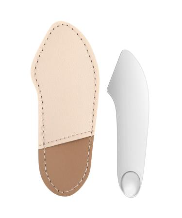 Didiseaon Stainless Steel Makeup Spatula Cosmetic Mixing Spatula Metal Cosmetic Spatula Skincare Tool for Face Cream Lotion Makeup