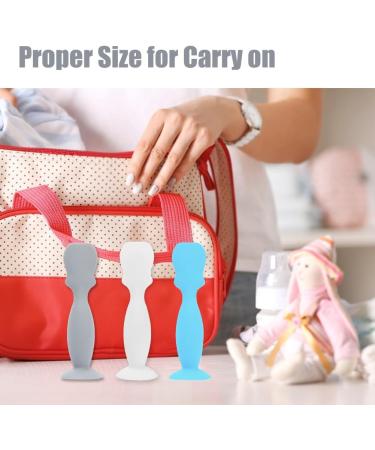 Baby Diaper Cream Spatula 3 Pack Baby Diaper Brush Baby Cream Applicator Silicone Diaper Cream Spatulas Brush for Newborn Baby - Buy Online on SooperMarket.com