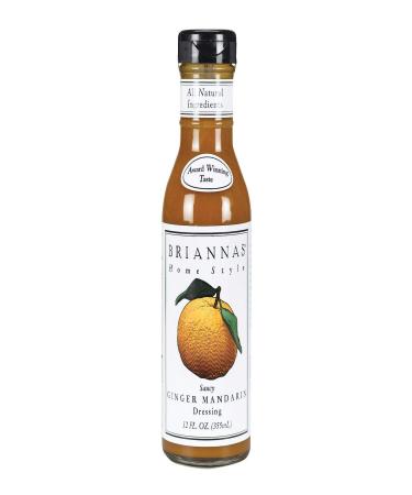 BRIANNAS Dressing, Mandarin Ginger, 12 Ounce (Pack of 6)