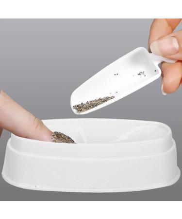 Dipping Powder Tray ABS Material Nail Dip Container for Nail Salon Professional Manicurist - Buy Online on SooperMarket.com