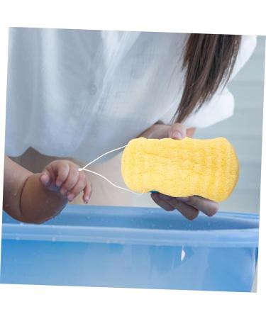 FOYTOKI Bath Sponge Bathing Tool Household Body Scrubber Bath Accessory Wear-Resistant Bath Scrubber Body Cleaning Sponge Portable Bath Scrubber Back Bathing Sponge Brush Bath Supply - Buy Online on SooperMarket.com