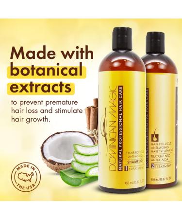 Buy Dominican Magic Anti-Aging Shampoo - Hair Follicle Strengthening & Growth with Rosemary 15.87 Oz - International Shipping Available - Buy Online on SooperMarket.com