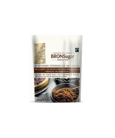 Bronsugar | Fair Trade Muscovado Sugar from Mauritius | American Brown Sugar with Licorice Tones | 2-Pack 400g Brown Sugar - Buy Online on SooperMarket.com
