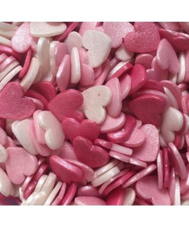 Stef Chef - Sprinkles - New - Valentine Hearts Cake Sprinkle Mix - 60g
