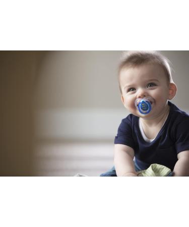 Tommee Tippee Night Pacifier Set - Symmetrical Orthodontic Design for 18-36 Months Glow in the Dark - 2 Pack - Buy Online on SooperMarket.com