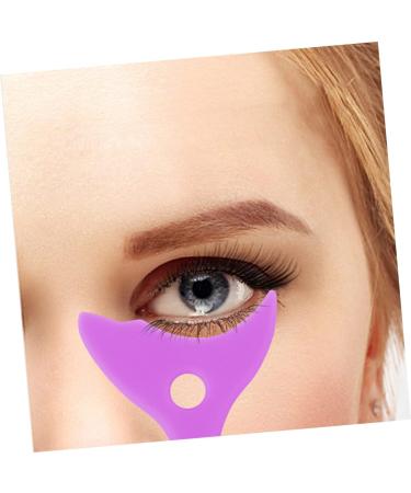 Mikinona 2pcs Eyeliner Baffle Silicone Molds Makeup Eyelash Tool Make-up Shield Supplies Miss Protection - Buy Online on SooperMarket.com