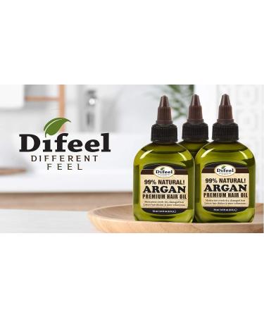 Difeel Premium Castor Plus Tea Tree Hair Oil - Pro-Growth & Scalp Care 2.5 oz - Buy Online on SooperMarket.com