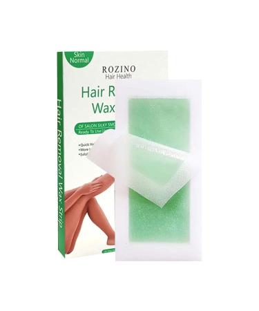 Natural Hair Remover Wax Strips - 20 Pieces for Body Face Legs & Armpits - Gentle Effective Wax Paper Strips for Smooth Skin - Buy Online on SooperMarket.com