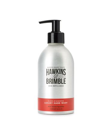 Hawkins & Brimble Cleansing Hand Wash Eco-Refillable 10.1 Fl oz (300ml) Naturally Fragranced - Bottle for Life Eco Friendly