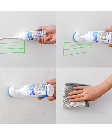 Graffiti Remover Odorless Graffiti Spray Paint Remover with Sponge Brush Wall Graffiti Cleaner Easily Cover Up Graffiti & Stains for Wall Glass Floor Single Attribute - Buy Online on SooperMarket.com