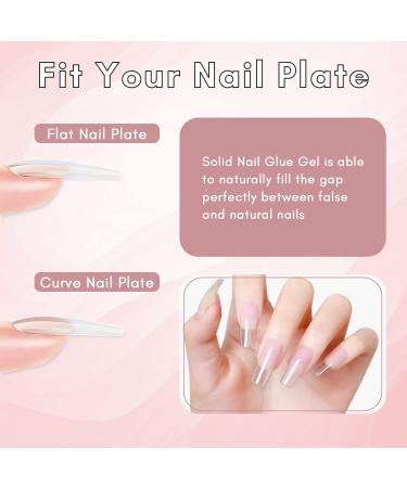 Makartt Solid UV Nail Glue for Press On Nails - 15ML - Buy Online on SooperMarket.com