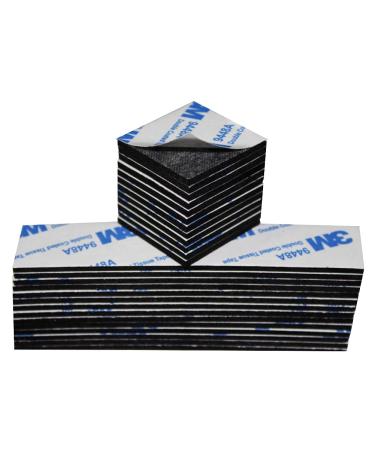 AIHOLU Double Sided Foam Tape  Double Sided Mounting Tape 130PCS  Heavy Duty Sticky Adhesive Tape  Include Strip and Square  for Crafts  Photos  Walls  Home Decoration (Black) 7.9*11.8*0.6