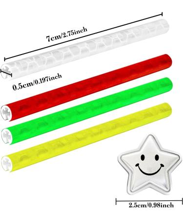 Johiux 24-Piece Colorful Spoke Reflectors for Children's Bicycles | Safety Accessories & Star Reflectors - Buy Online on SooperMarket.com