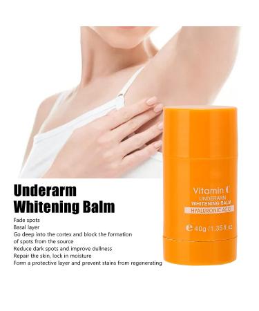 Vitamin C Underarm Whitening Balm for Women - Antiperspirant Deodorant with Odor Removal - Dark Spot Corrector for Elbows and Knees - All Day Sweat Protection - Buy Online on SooperMarket.com