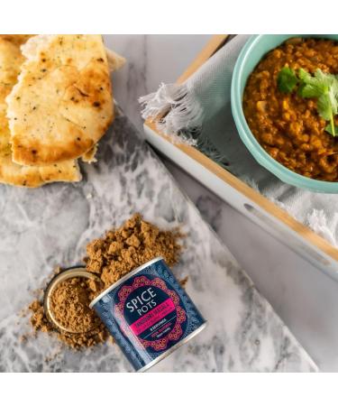 Spice Pots Tandoori Masala Powder - 100% Natural, Gluten-Free & Vegan - Medium Heat Dry Spice Blend - 40g Pot (8 Servings) - Buy Online on SooperMarket.com