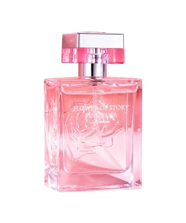 Pheromones Perfumes for Women Pheromone Perfume Women The Original Pheromone Infused Essential Oil Perfume Cologne Perfume Long Lasting Mini Travel Perfume Perfume De Mujer (Pink Rose 50ml)