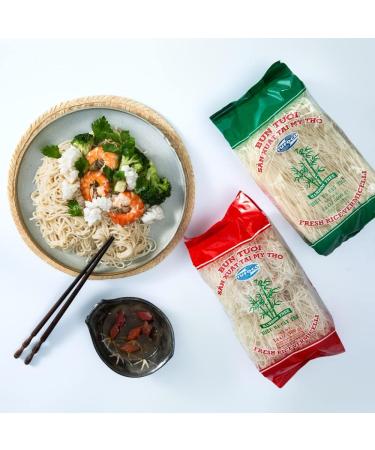 BAMBOO TREE Rice Vermicelli 400g - Authentic Thai Noodles for Delicious Asian Cuisine - Buy Online on SooperMarket.com