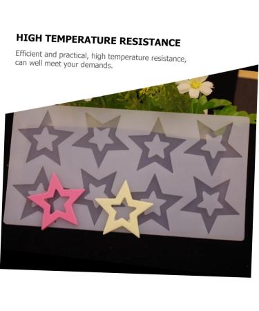 Zerodeko Silicone Mold Gummy Silicone Star Silicone Baking Mold Five-Star Biscuit Mold Resin Star Cupcake Baking Mold DIY Cake Mold Chocolate Mould White Chocolate Candies Silica Gel Candy - Buy Online on SooperMarket.com