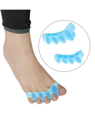 Blue Toe Separator Spacer & Bunion Tool with Pain Relief Cushion - One Size - Buy Online on SooperMarket.com