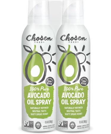 Chosen Food Avocado Oil Cooking Spray 2 x 383ml - Buy Online on SooperMarket.com