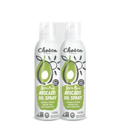 Chosen Food Avocado Oil Cooking Spray 2 x 383ml
