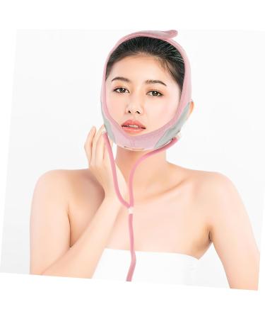 Beavorty 1pc Inflatable Face Strap Belt Face Lifting Strap Facial Beauty Supply Fabric Pink - Buy Online on SooperMarket.com