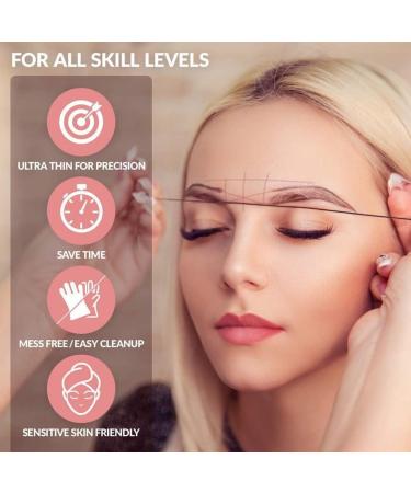Eyebrow Mapping String Pre-Inked Mapping Brows String Microblading Mapping String Microblading Brows String Supplies Black - Buy Online on SooperMarket.com