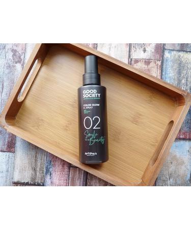 Artego GOOD SOCIETY 02 Color Glow K-Spray 150ml The spray activates the color pigments inside the hair cuticle maintaining the shine of the color and improving its intensity. - Buy Online on SooperMarket.com