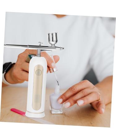 WOFASHPURET 1 Set Spray Hydrating Apparatus Nail Kit Cake Decorating Kit Makeup Kit Aluminum Alloy White 19.00X15.50X4.50CM White - Buy Online on SooperMarket.com