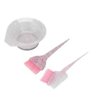 Hair Dye Brush Set - Ergonomic Handle 3 Pack for Home Use (Pink) | Perfect for Vibrant Color Application - Buy Online on SooperMarket.com