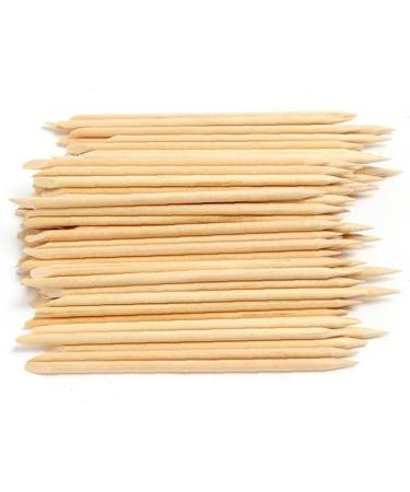 U-K 20 pcs Cuticle Pusher Nail Art Cuticle Orange Wood Sticks for Cuticle Removal Manicure Manicure Instrument Nice - Buy Online on SooperMarket.com