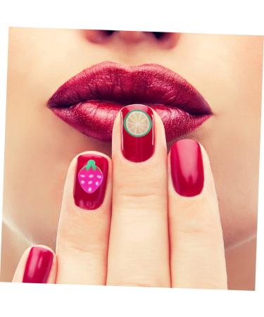 FRCOLOR 4800 Pcs 12 Fruit Sliced nail Art Accessories 3d Nail Charms Nail Diy Slices Nail Art Fruit Flatback Buttons Decor Nail Manicure Fruit Slices Nail Decals Flowers - Buy Online on SooperMarket.com