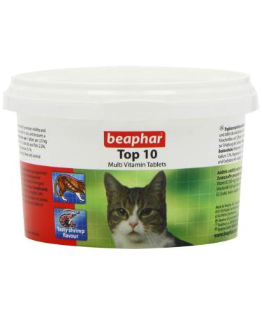 2 x Top 10 Cat Vitamin 180 Tablets