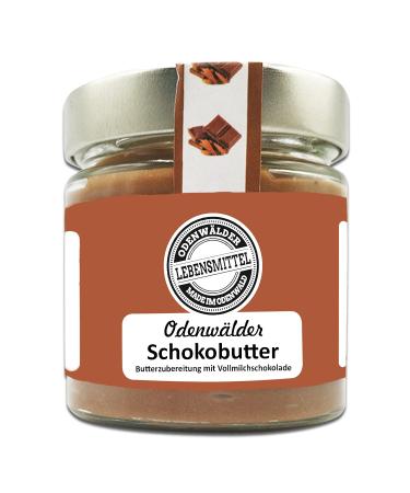 Odenw lder Lebensmittel - 150g premium whole milk chocolate butter with real chocolate - high-quality butter - Made in Germany