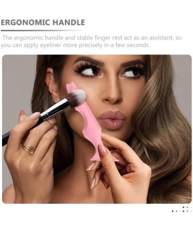 PACKOVE 2pcs Eyeliner Stencils For Eyes Silicone Eyeliner Stencil Winged Eyeliner Tool Eyeliner Aid Tools - Buy Online on SooperMarket.com