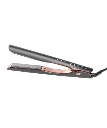 T3 Smooth ID 1 Flat Iron with Touch Interface - Digital Ceramic Flat Iron with Interactive HeatID Technology Graphite