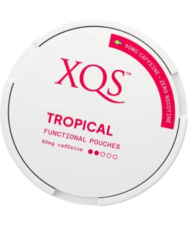 XQS Functional Pouches | 100mg/g Caffeine | Mixed Pack (3-PACK) | Citrus Cooling Tropical and Blueberry Mint - Tobacco Free and Nicotine Free Alternative. - Buy Online on SooperMarket.com