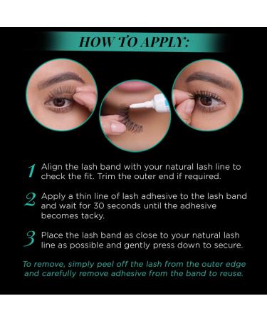 Ardell Natural Lashes False Eyelashes 102 Black Demi - 4 Pack - Buy Online on SooperMarket.com