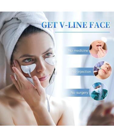 Brensty 1Set for Face Muscle Stimulator Facial Lifting Pulse Electric V-Face Slim Eye Beauty Wrinkle Remover ABS - Buy Online on SooperMarket.com