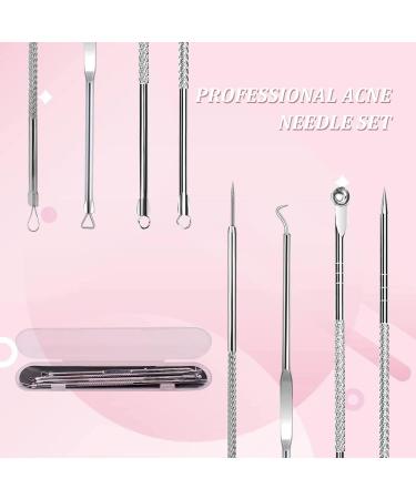 Blackhead Acne Removal Extractor Kit | Professional Stainless Pimple Blemish Tools with Storage Box - 4PCS - Buy Online on SooperMarket.com