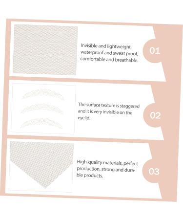 Cabilock 20pcs Lace Double Eyelid Sticker Double Eyelid Tape Invisible Tape Makeup Stickers Hooded Eyelid Tape Double Eyelid Tape Invisible Girl Makeup Natural Double Eyelid Tape Eyeliner - Buy Online on SooperMarket.com