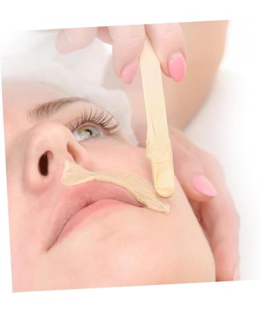 Angoily 400pcs Disposable Beauty Bar Spatula - Medium Wooden Wax Scraper & Stick Suite - Natural Birch for Smooth Waxing  - Buy Online on SooperMarket.com
