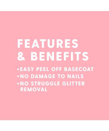 Orly Peel Off Base Coat 'One Night Stand' | Nail Treatment for Easy Glitter & Shimmer Removal | 0.6 fl oz - Buy Online on SooperMarket.com