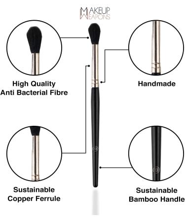 Professional Blending Makeup Brush | Vegan Highlighting Brush for Flawless Stippling & Powder Setting | Premium Soft Face Makeup Tool - Buy Online on SooperMarket.com