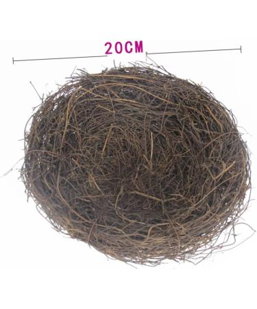 Buy Wofashpuret Artificial Spring Branches & Bird Nest Decor - 20cm Floral Moss Decoration for Home & Garden - Buy Online on SooperMarket.com