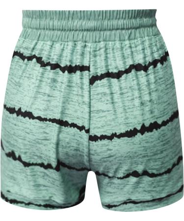 Ronony Women's Mini Hotpants & Sports Shorts - Comfortable Yoga Running & Fitness Sweatpants in Green - Buy Online on SooperMarket.com